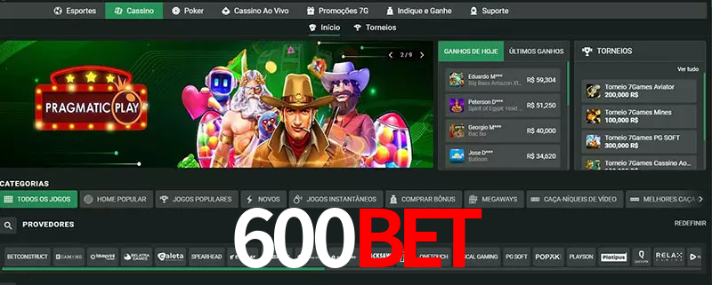 cassino 600bet
